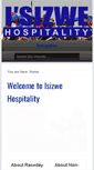 Mobile Screenshot of isizwehospitality.co.za